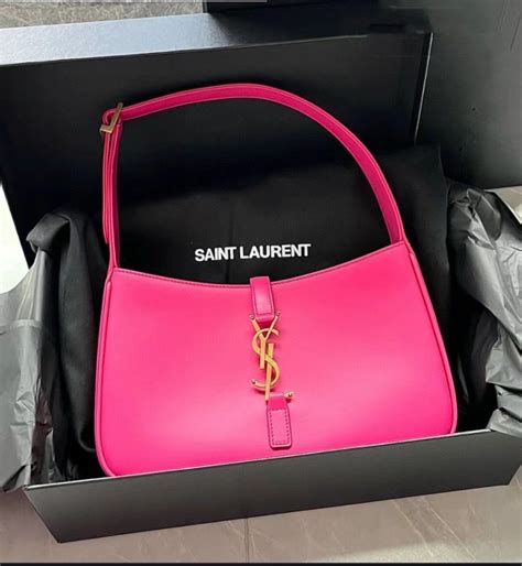 pink saint laurent purse|ysl hot pink bag.